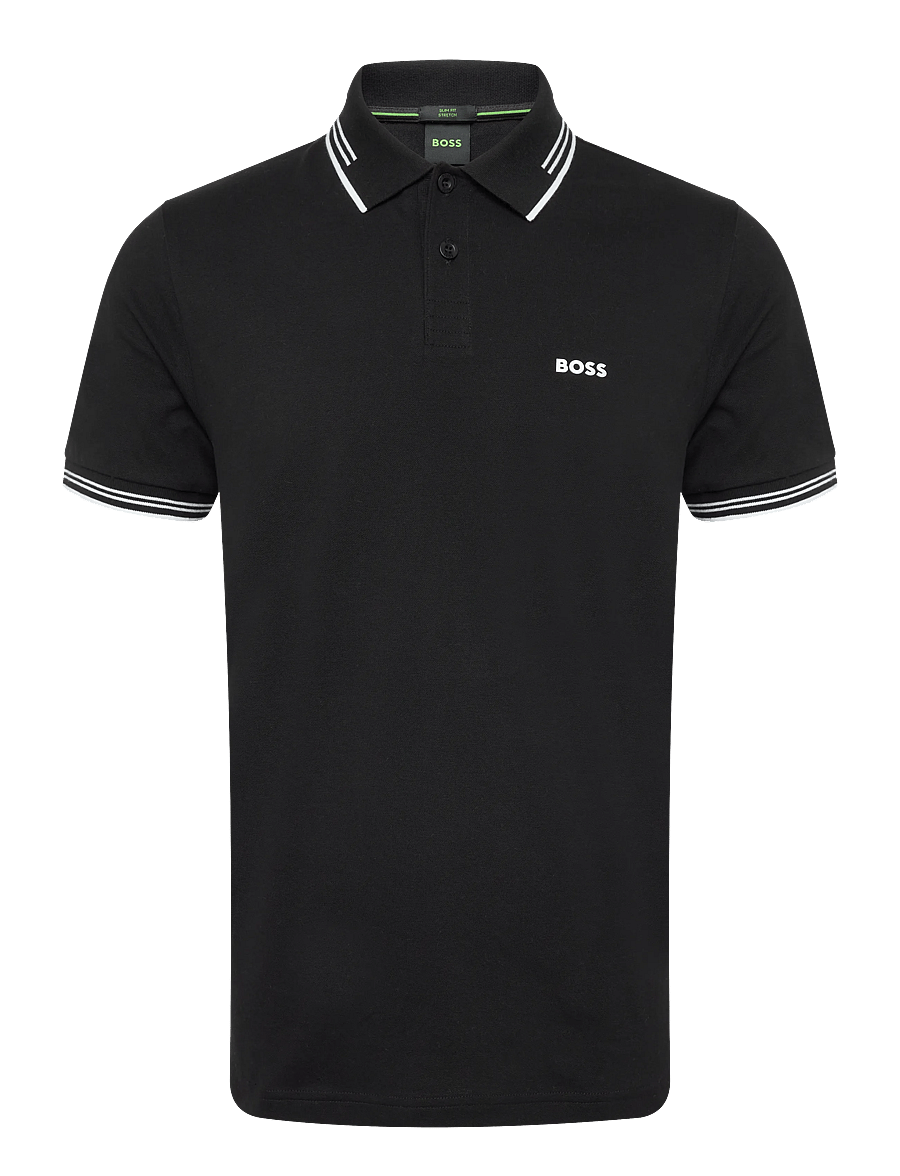 BOSS - Paul - polos - black - 0