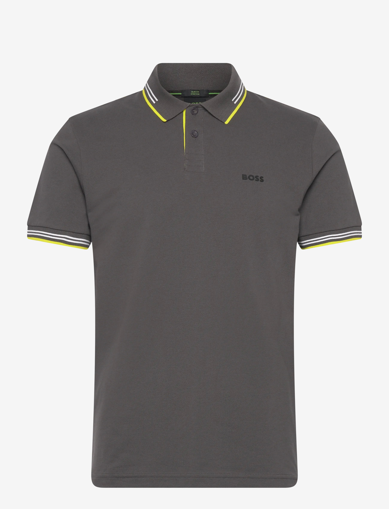 BOSS - Paul - oberteile & t-shirts - dark grey - 0