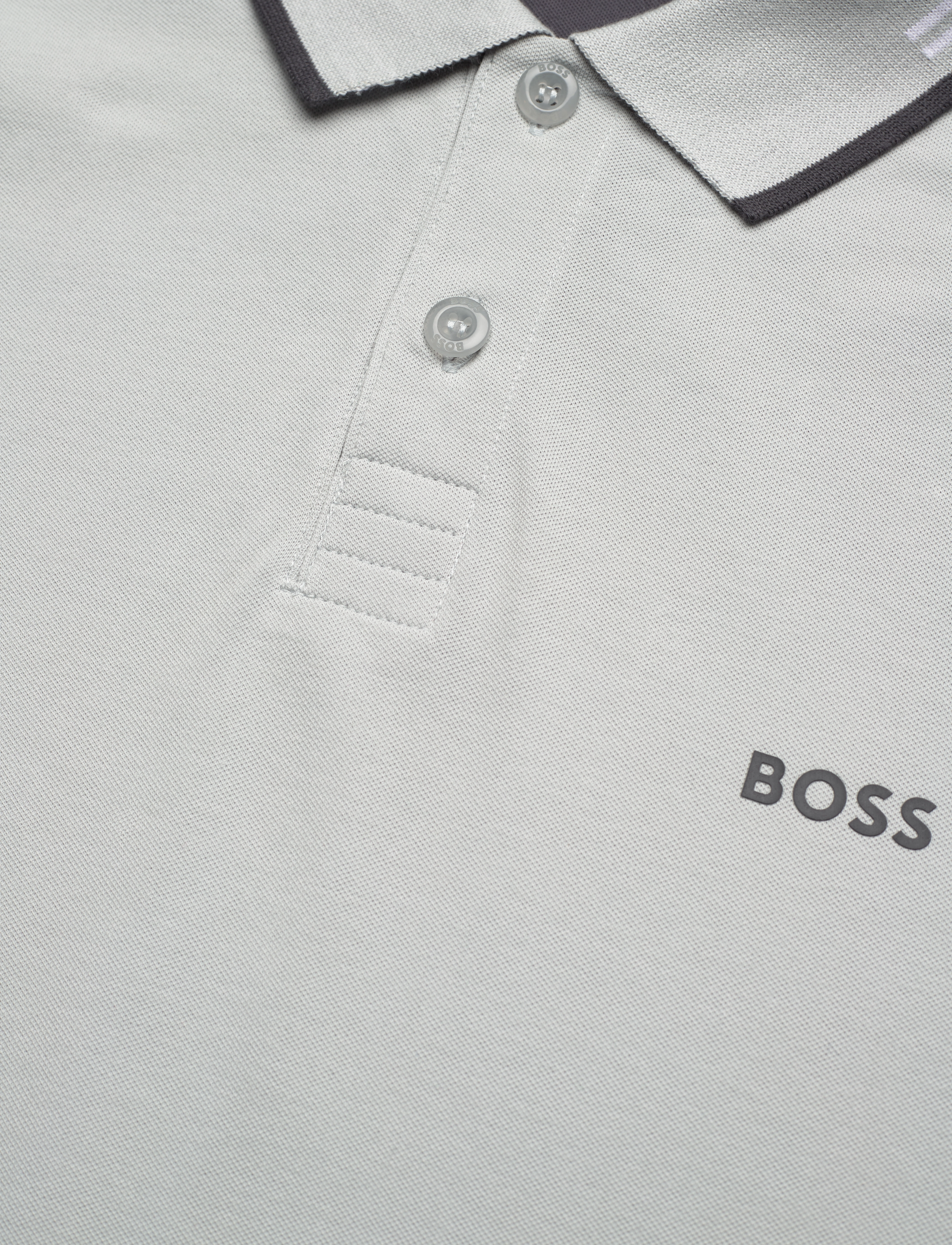 BOSS - Paul - kortærmede poloer - light/pastel grey - 2
