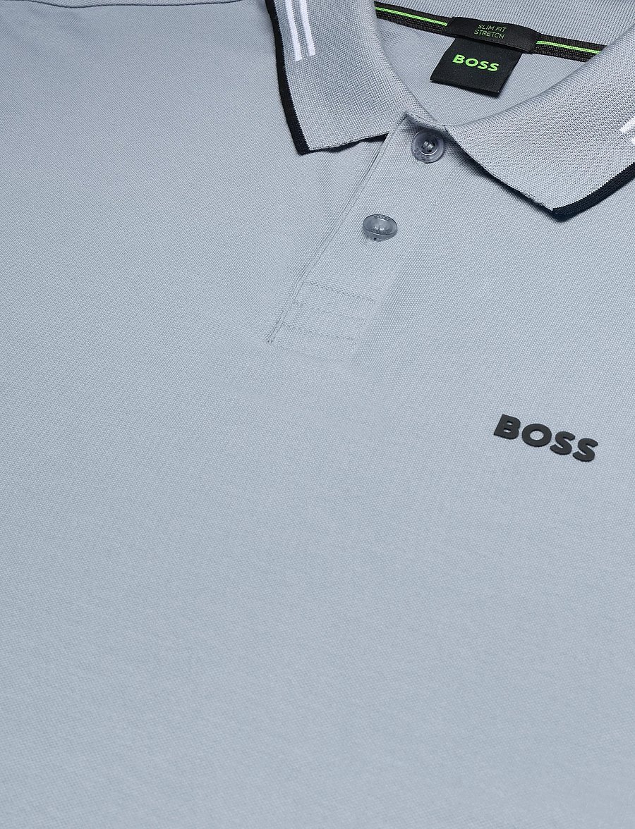 BOSS - Paul - oberteile & t-shirts - medium grey - 5