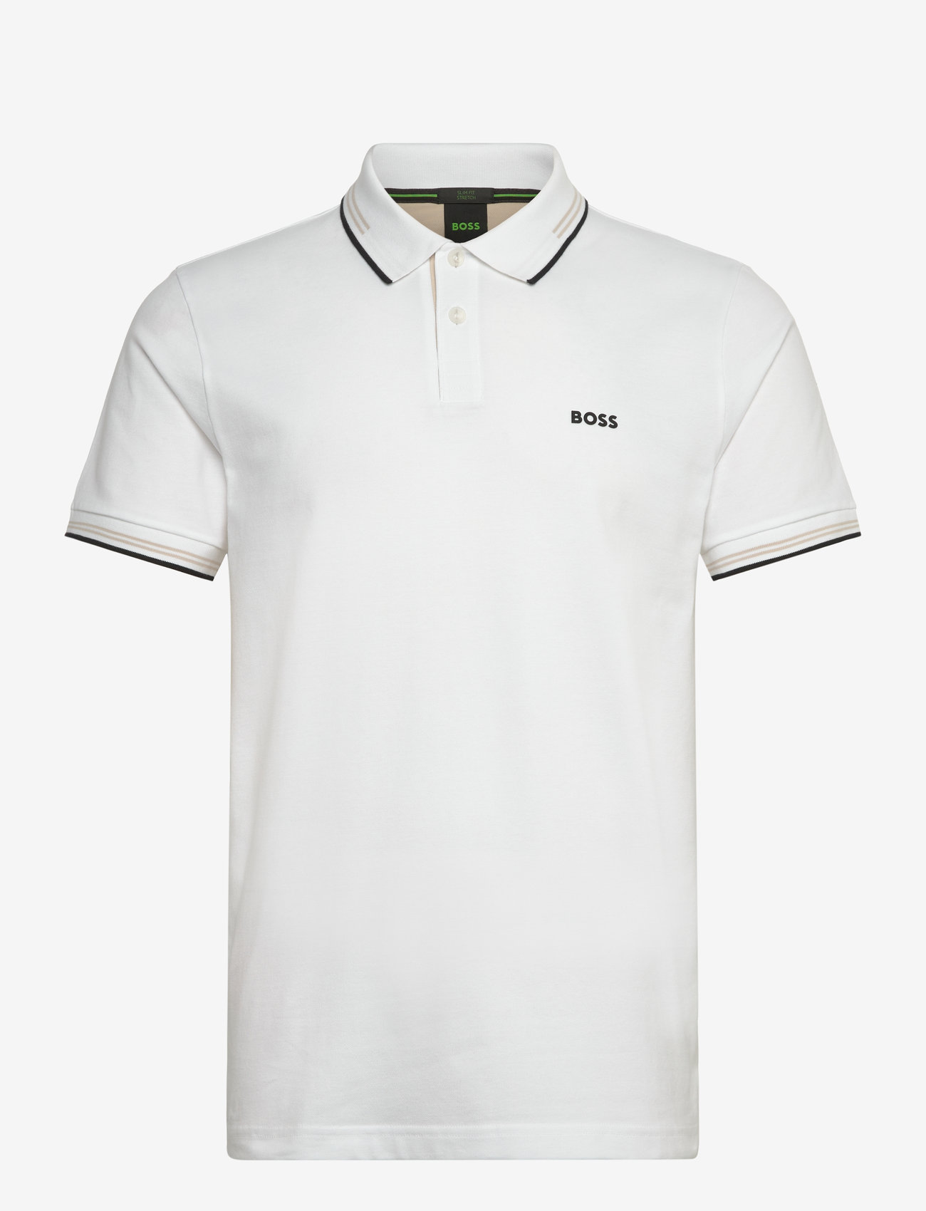 BOSS - Paul - toppe & t-shirts - natural - 0