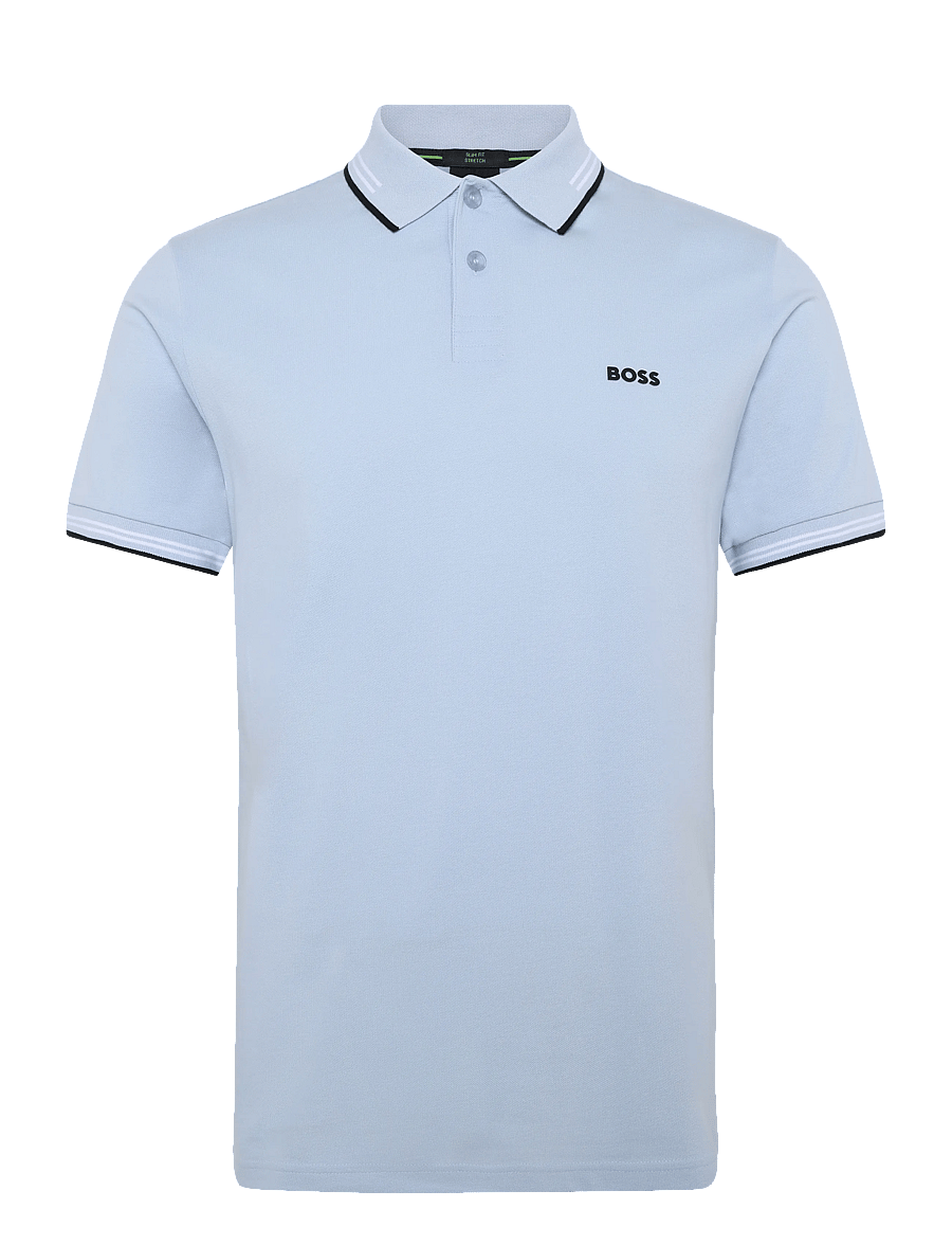 BOSS - Paul - oberteile & t-shirts - open blue - 1