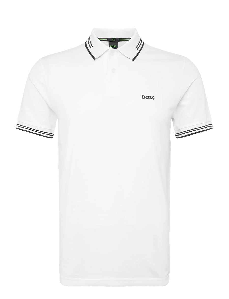 BOSS - Paul - polos - white - 0