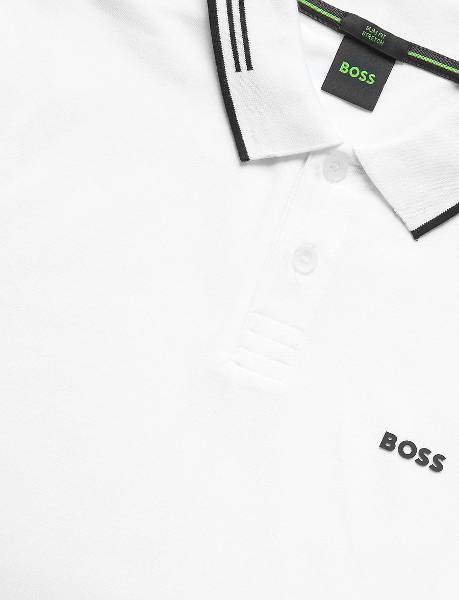 BOSS - Paul - polos - white - 2
