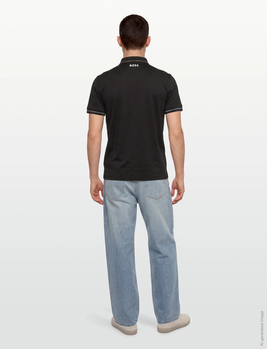 BOSS - Paul Pro - oberteile & t-shirts - black - 4
