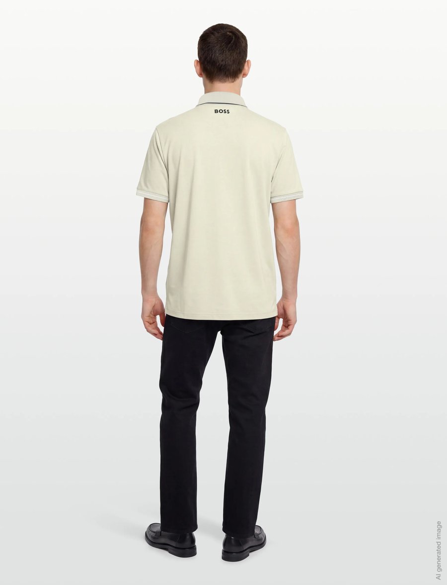 BOSS - Paul Pro - toppe & t-shirts - light beige - 4