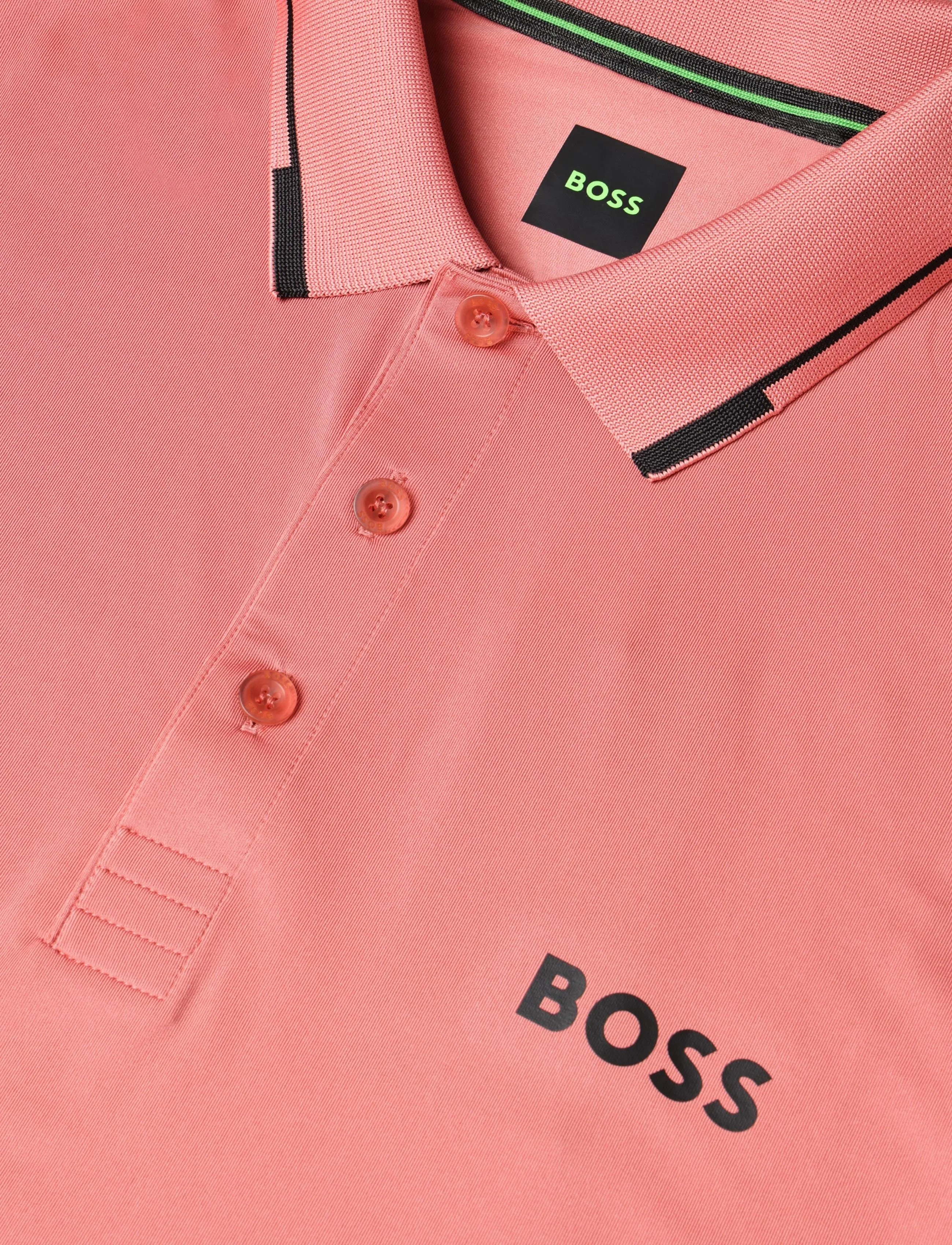 BOSS - Paul Pro - oberteile & t-shirts - medium pink - 2