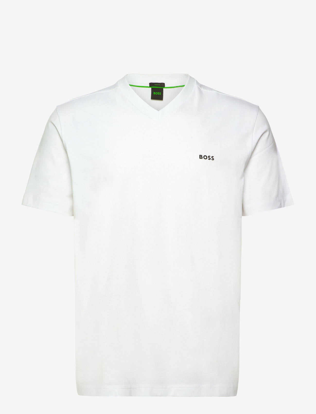 BOSS - Tee V - t-shirts - white - 0
