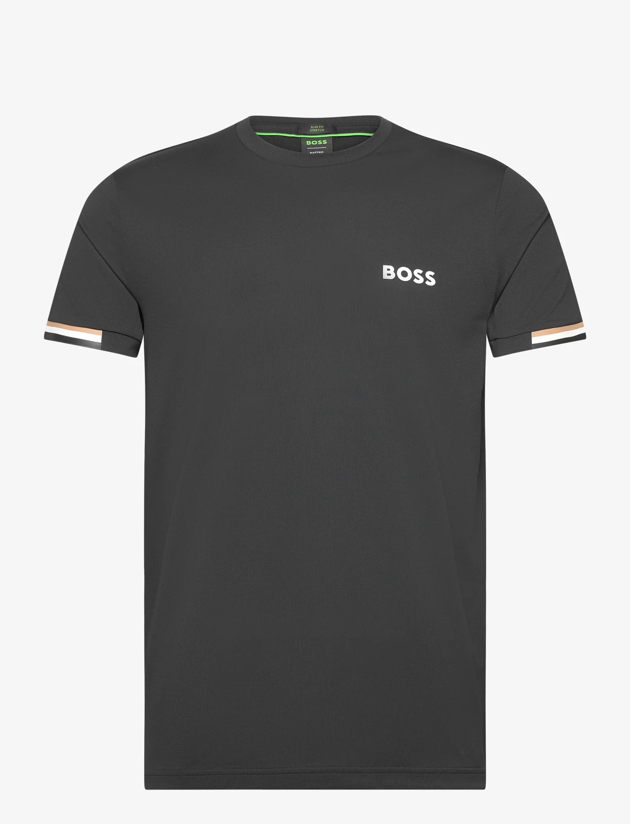 BOSS - Tee MB - t-shirts - black - 0