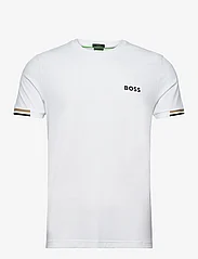 BOSS - Tee MB - short-sleeved t-shirts - white - 0