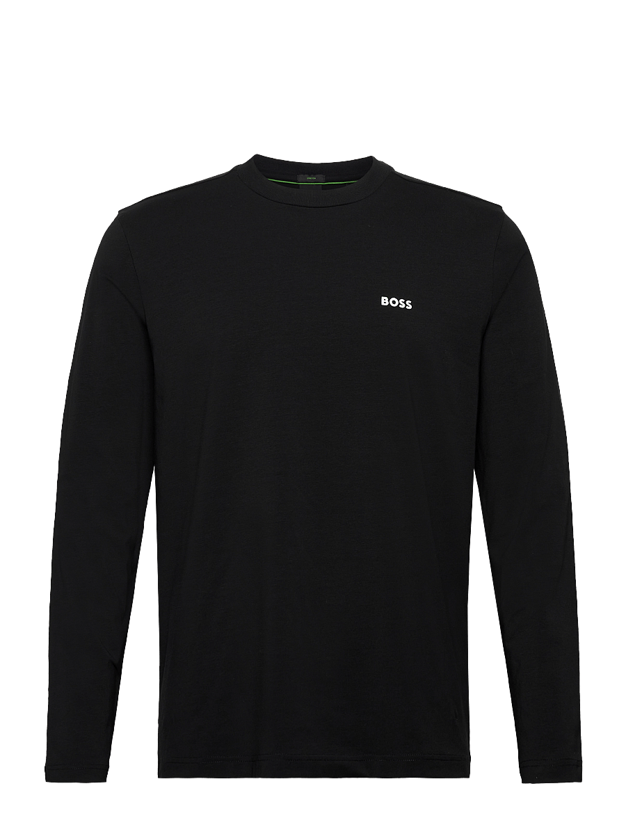 BOSS - Tee Long - langarmshirts - black - 0