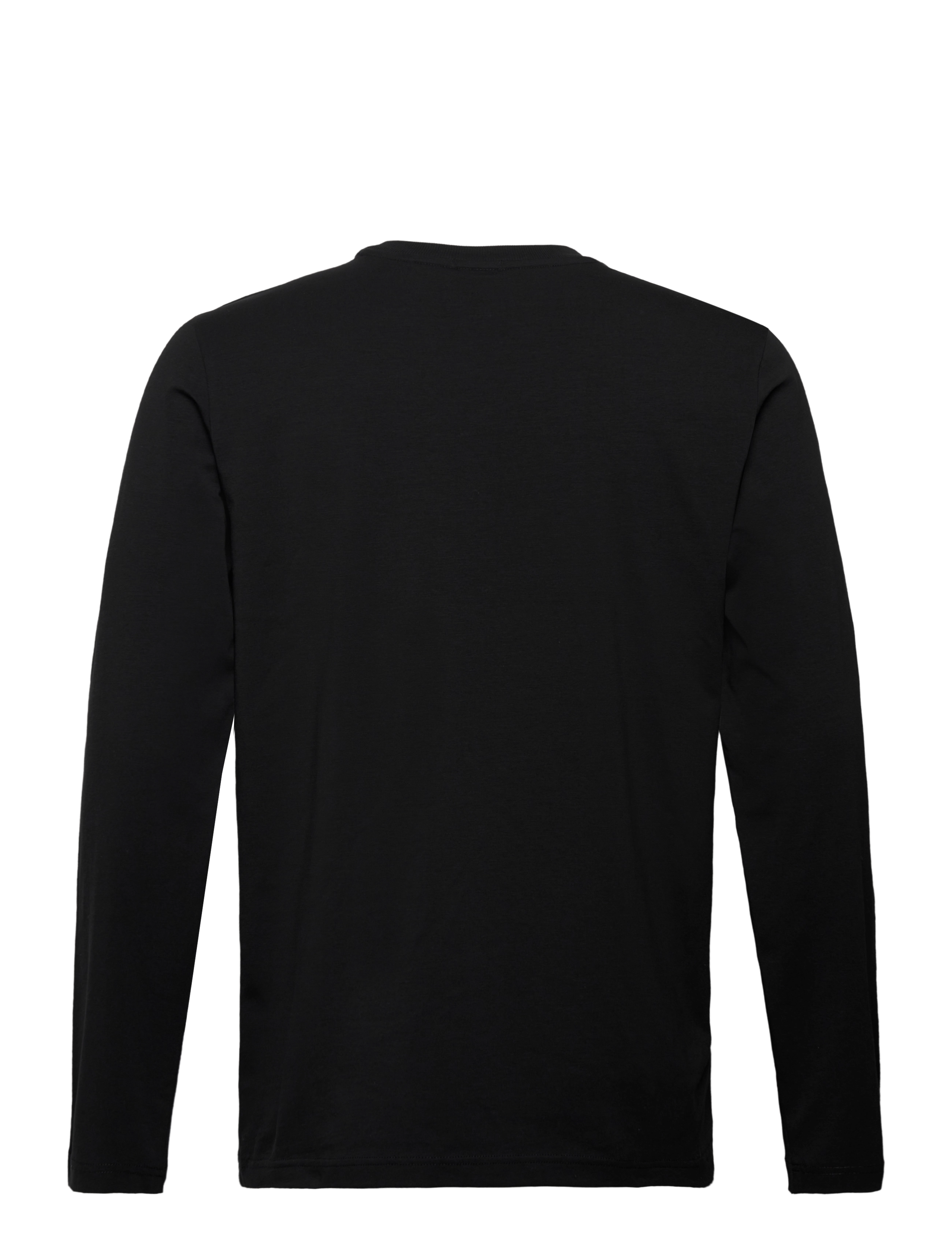BOSS - Tee Long - långärmade tröjor - black - 1