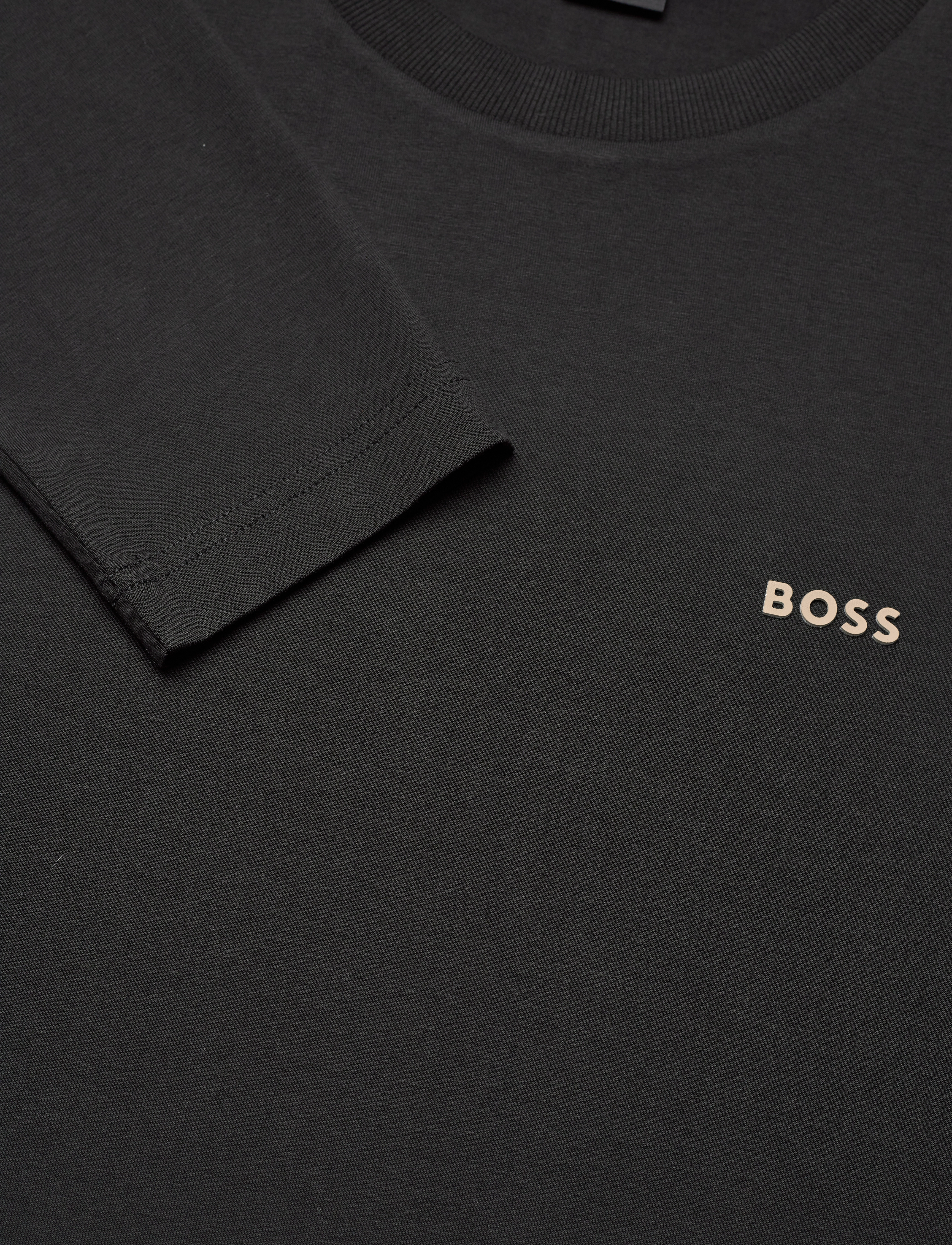 BOSS - Tee Long - langarmshirts - black - 2