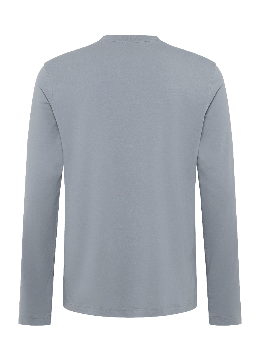 BOSS - Tee Long - långärmade tröjor - dark grey - 2