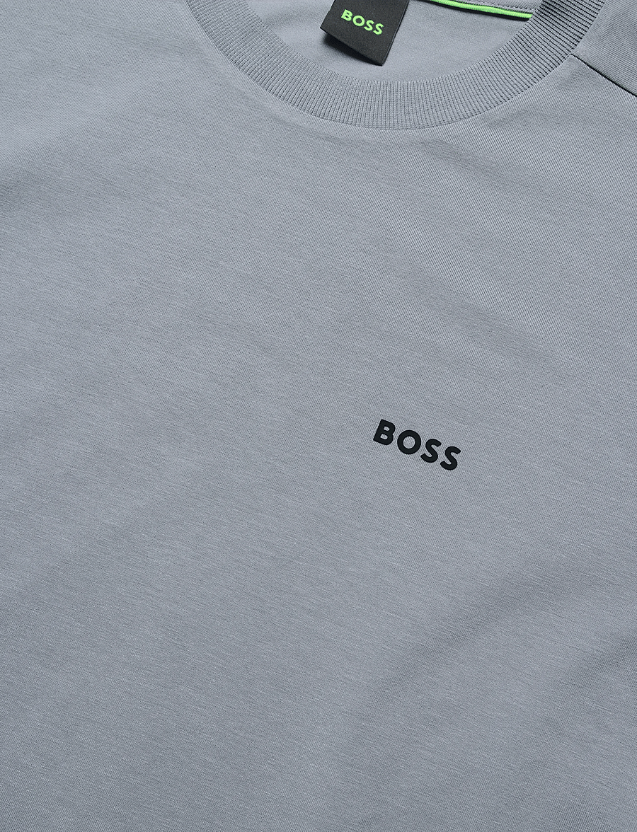 BOSS - Tee Long - långärmade tröjor - dark grey - 5