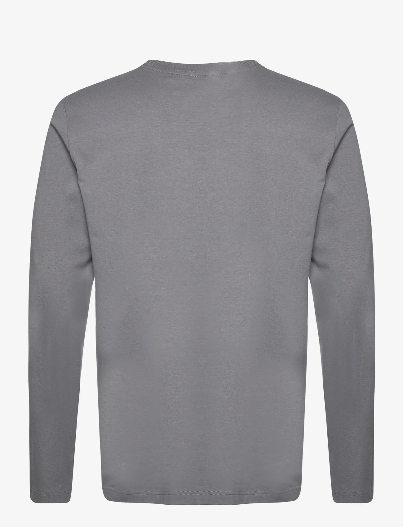 BOSS - Tee Long - langarmshirts - medium grey - 1