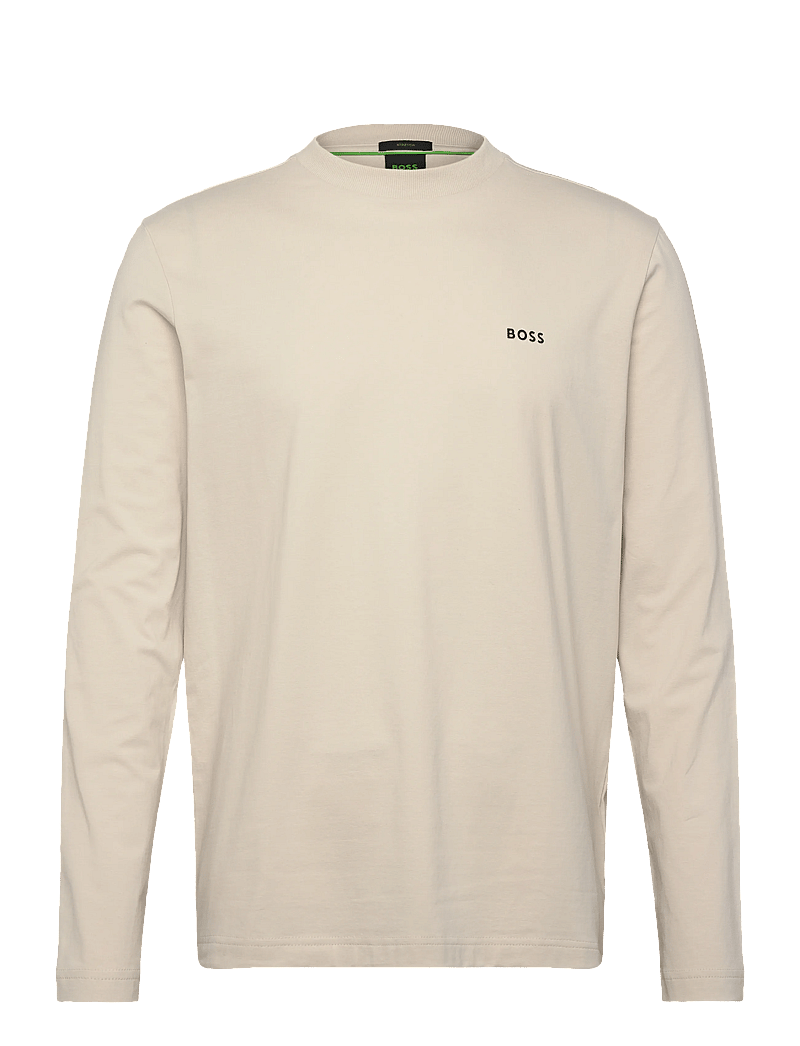 BOSS - Tee Long - pikkade varrukatega alussärgid - open white - 0