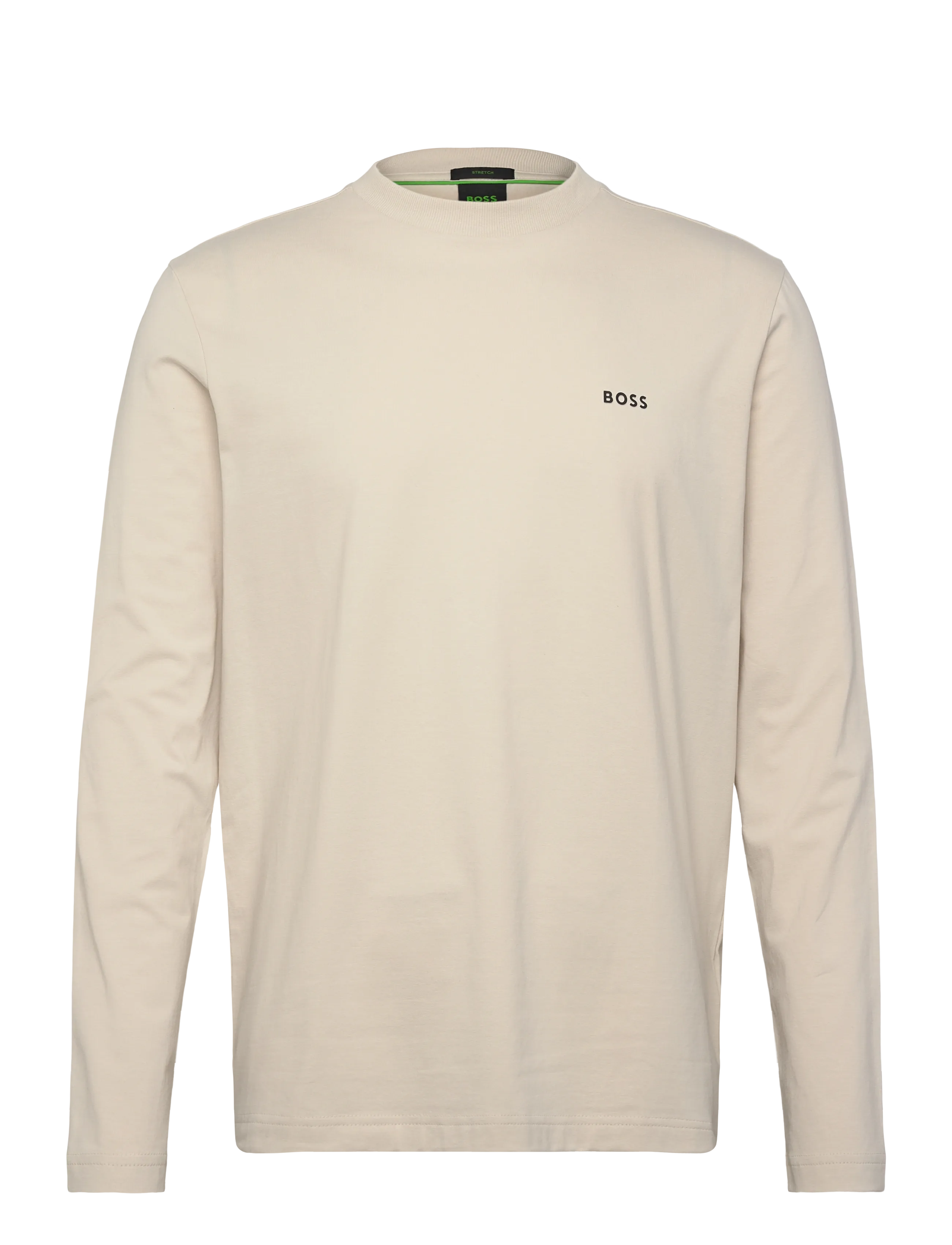BOSS Tee Long - T-shirts - OPEN WHITE / cream