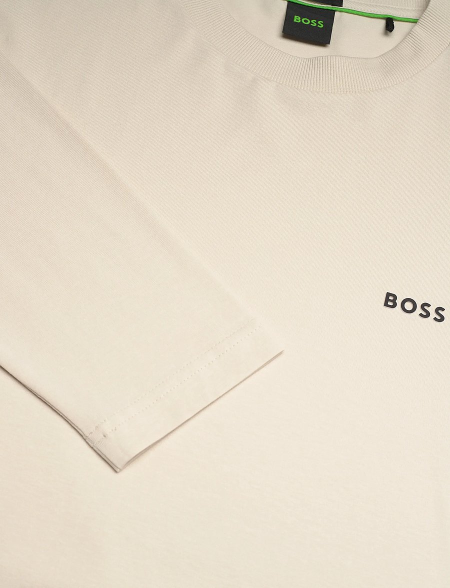 BOSS - Tee Long - longsleeved tops - open white - 5