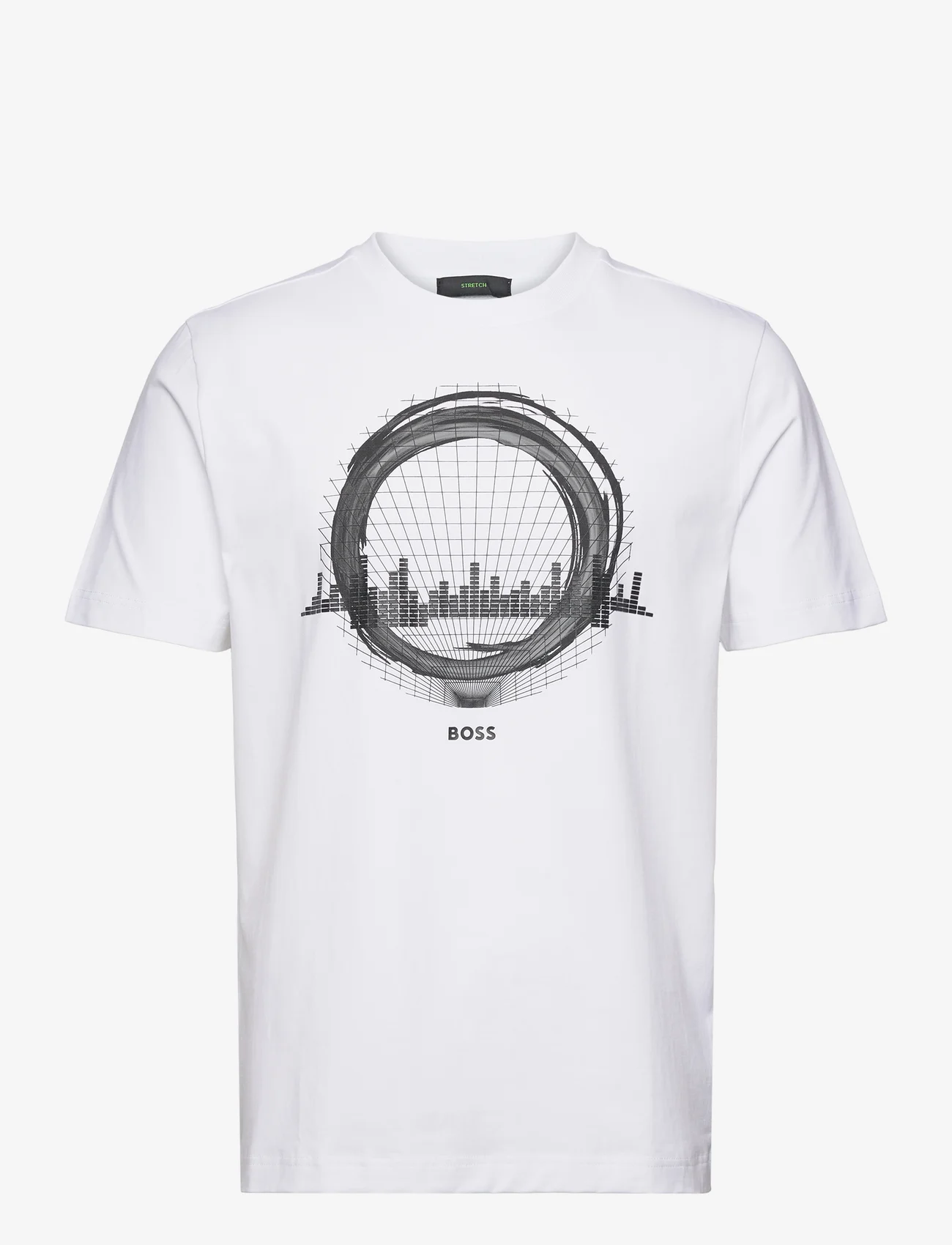 BOSS - Tee 8 - short-sleeved t-shirts - white - 0