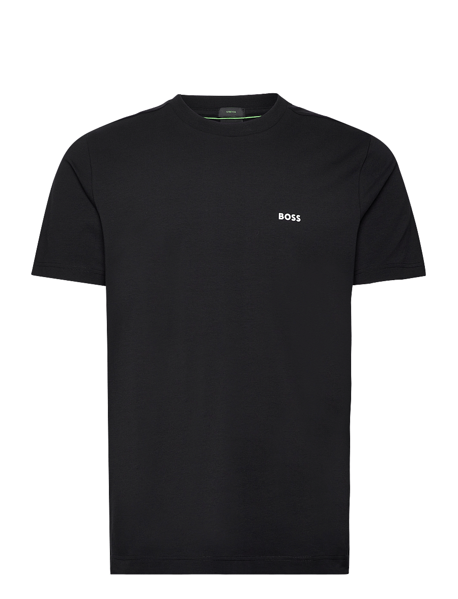 BOSS - Tee - oberteile & t-shirts - black - 0