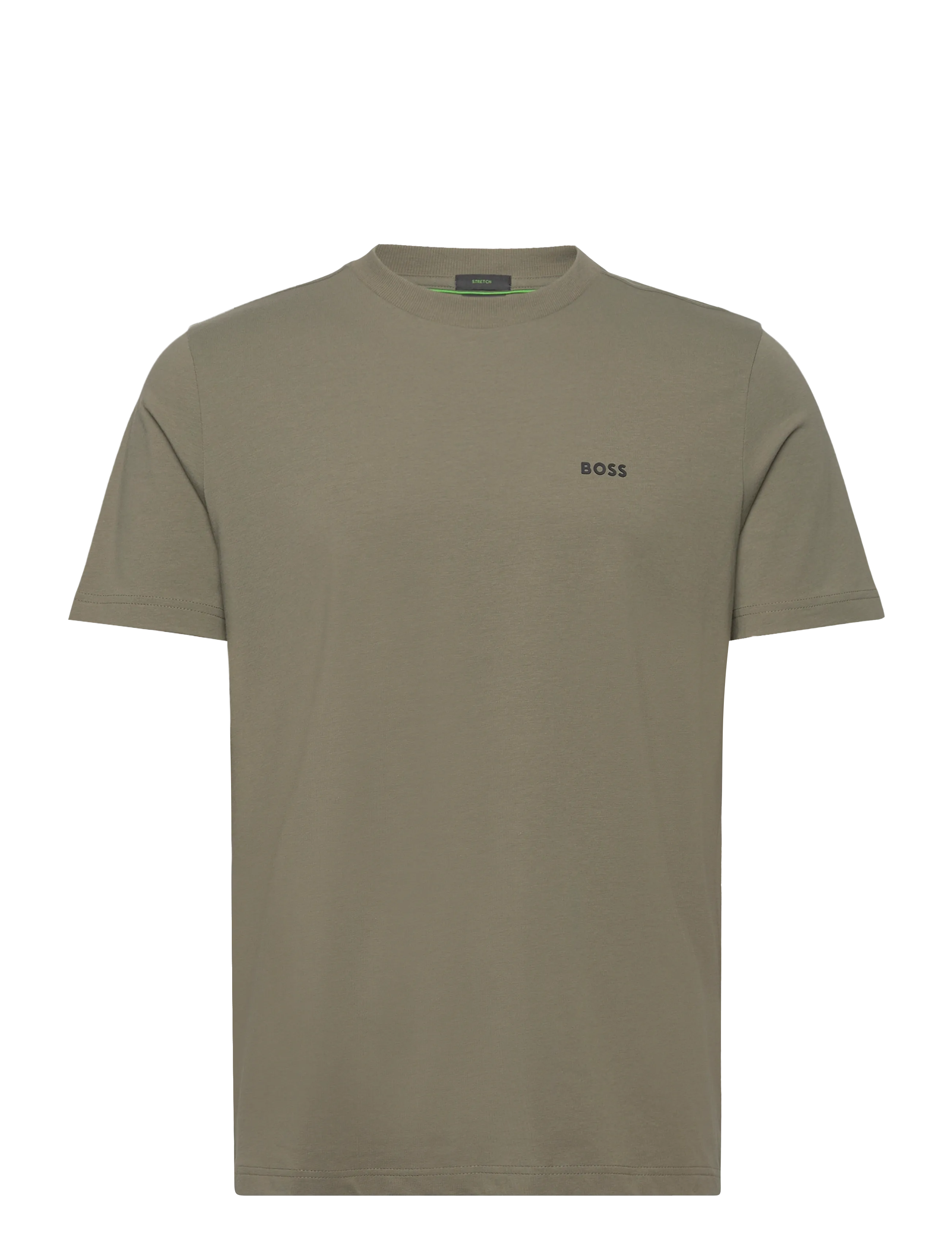 BOSS Tee - T-särgid - DARK BEIGE / khaki/green