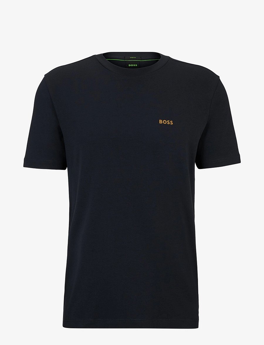 BOSS - Tee - oberteile & t-shirts - dark blue - 0