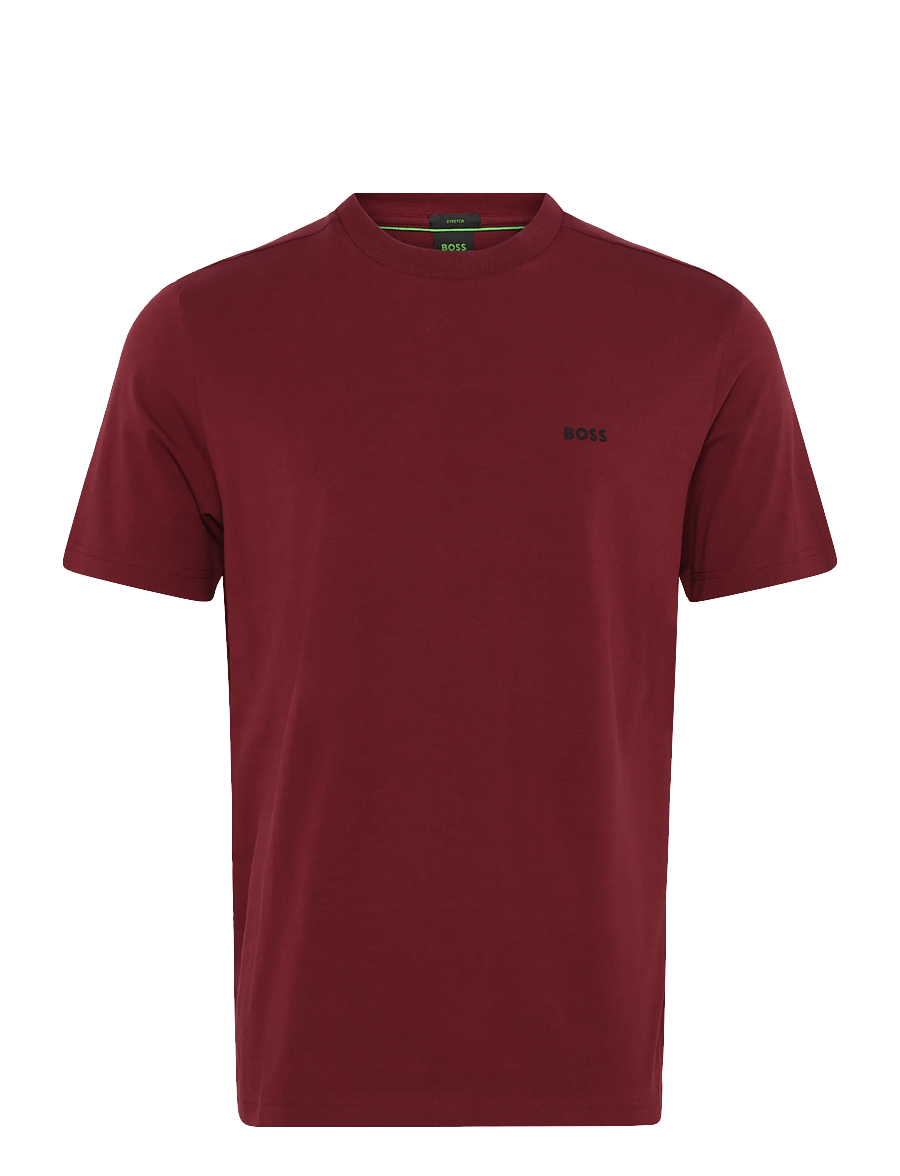 BOSS - Tee - oberteile & t-shirts - dark pink - 0
