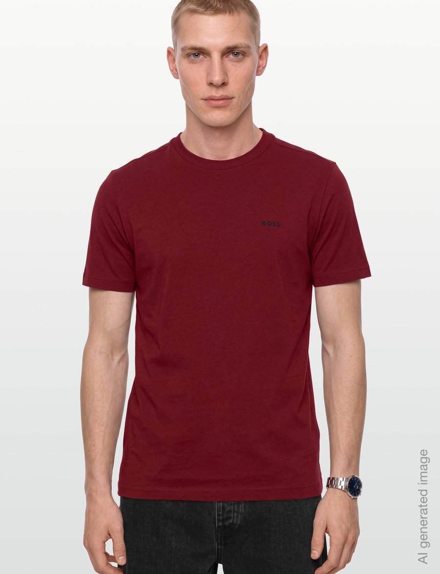 BOSS - Tee - alussärgid ja t-särgid - dark pink - 3