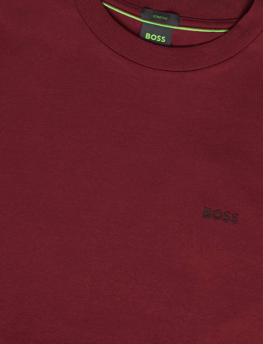 BOSS - Tee - oberteile & t-shirts - dark pink - 2
