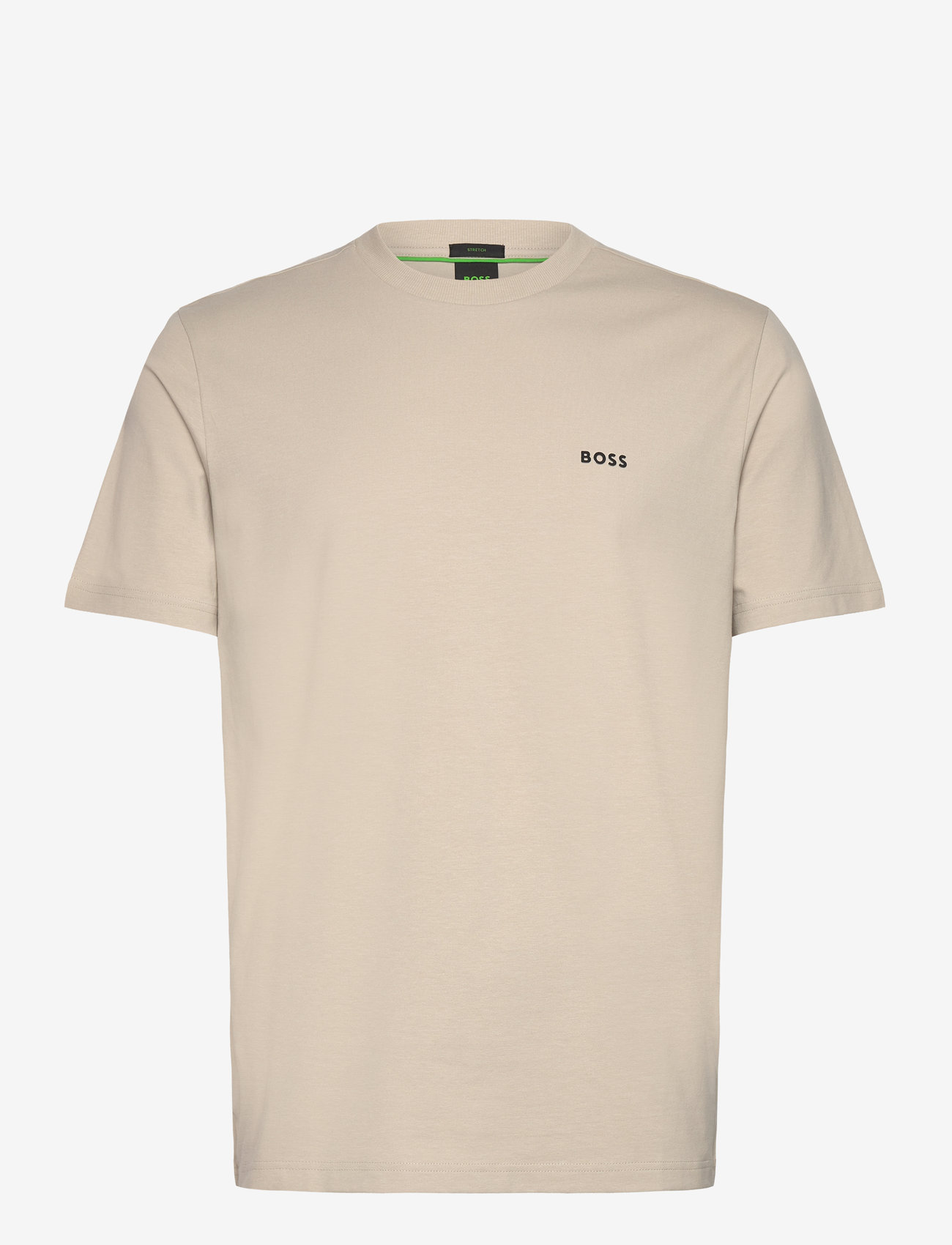 BOSS - Tee - tops & t-shirts - light beige - 0
