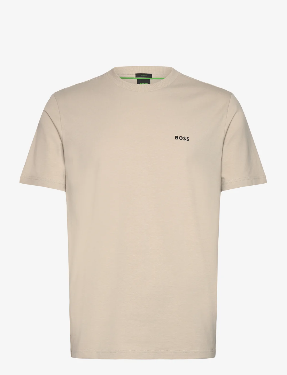 BOSS - Tee - t-shirts - light beige - 0