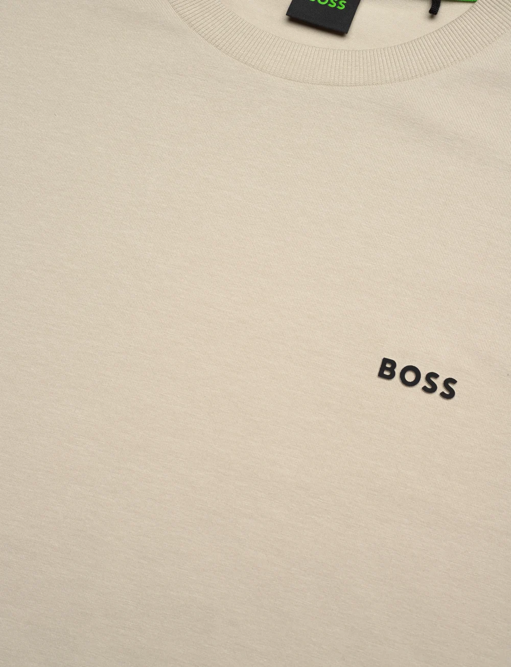 BOSS - Tee - t-shirts - light beige - 2