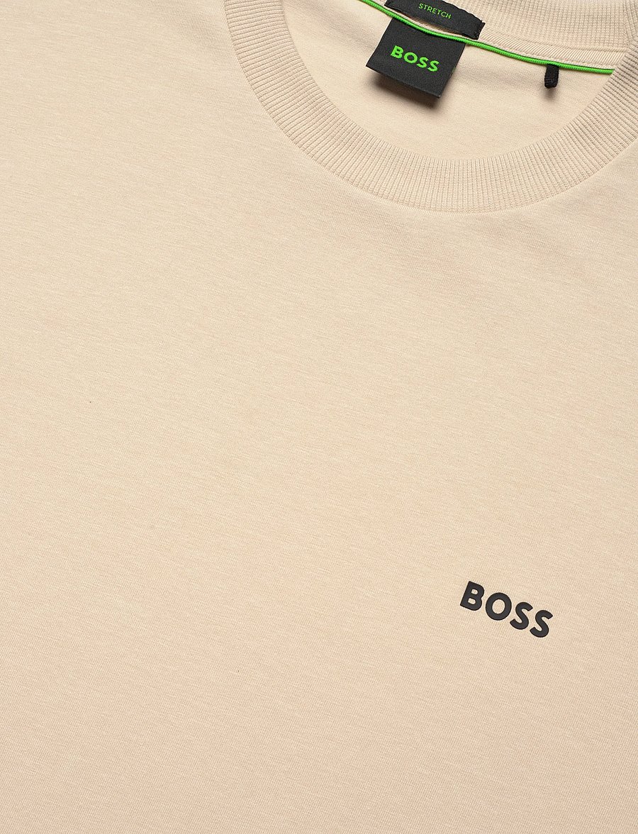 BOSS - Tee - oberteile & t-shirts - light beige - 5