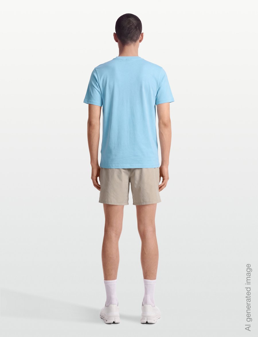 BOSS - Tee - tops & t-shirts - light/pastel blue - 4