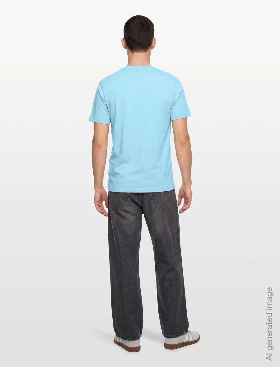 BOSS - Tee - oberteile & t-shirts - light/pastel blue - 4