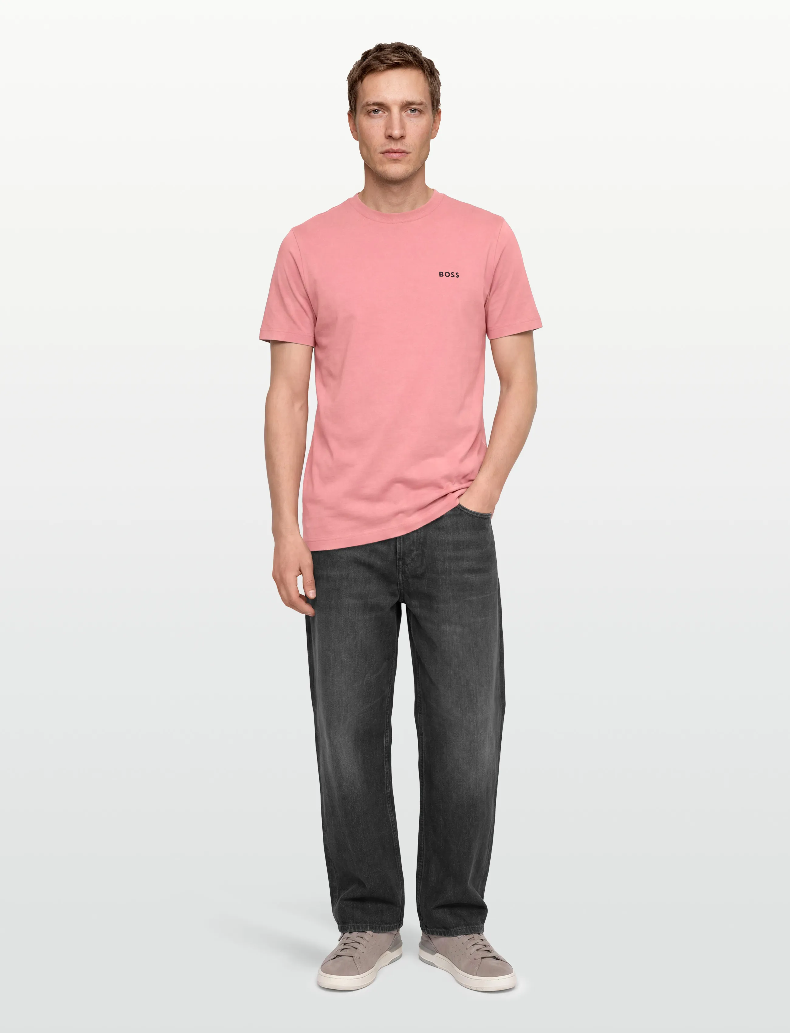 Stretch-cotton T-shirt 5