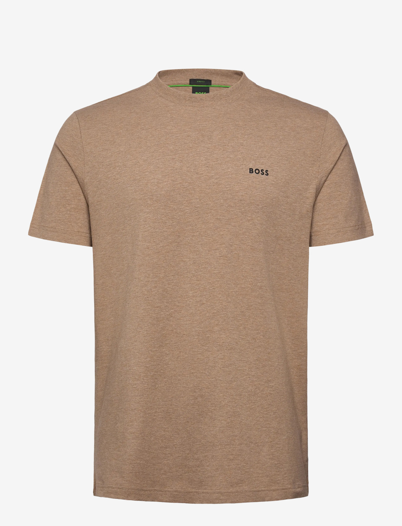 BOSS - Tee - t-shirts - medium beige - 0