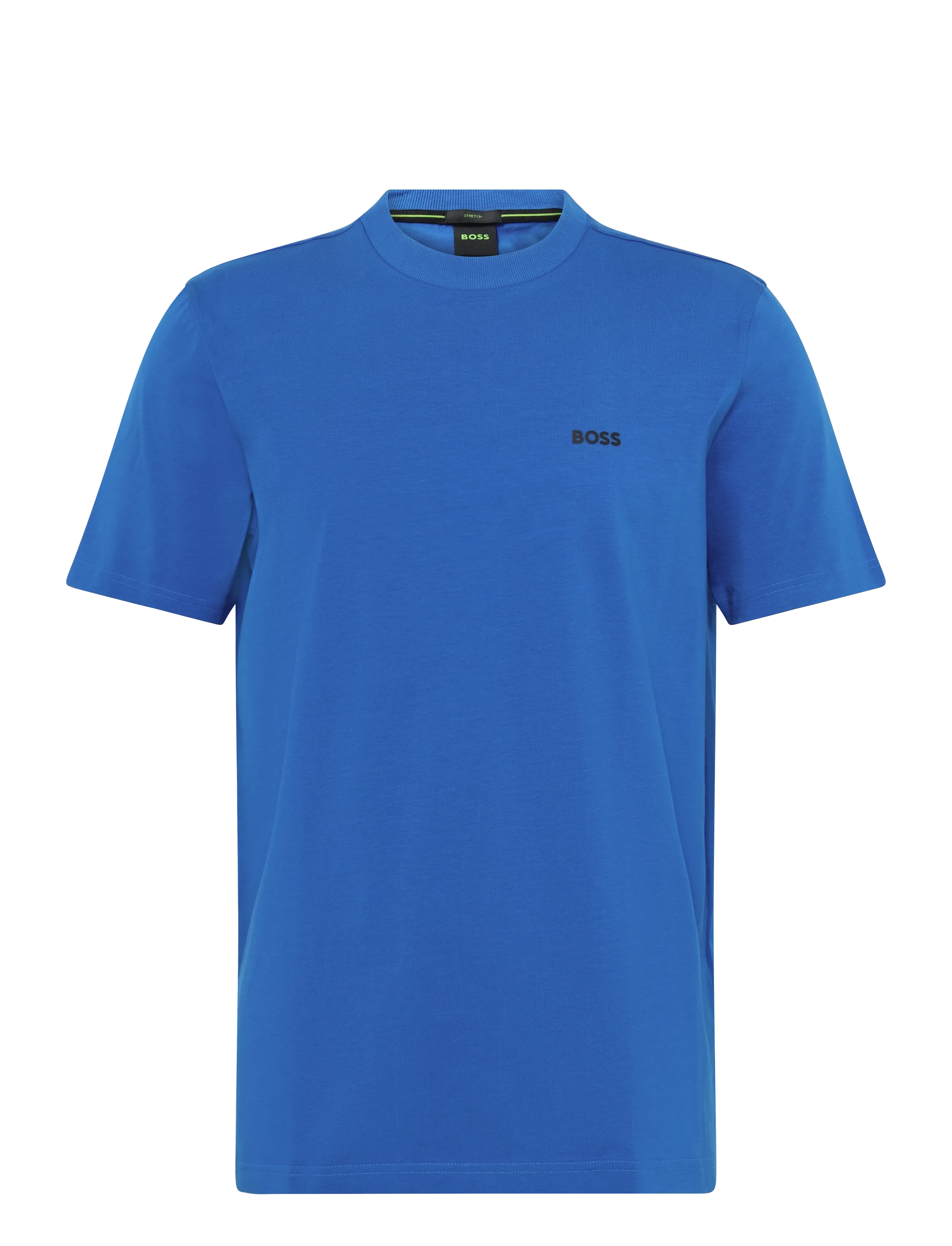 BOSS Tee - T-shirts - MEDIUM BLUE / blue