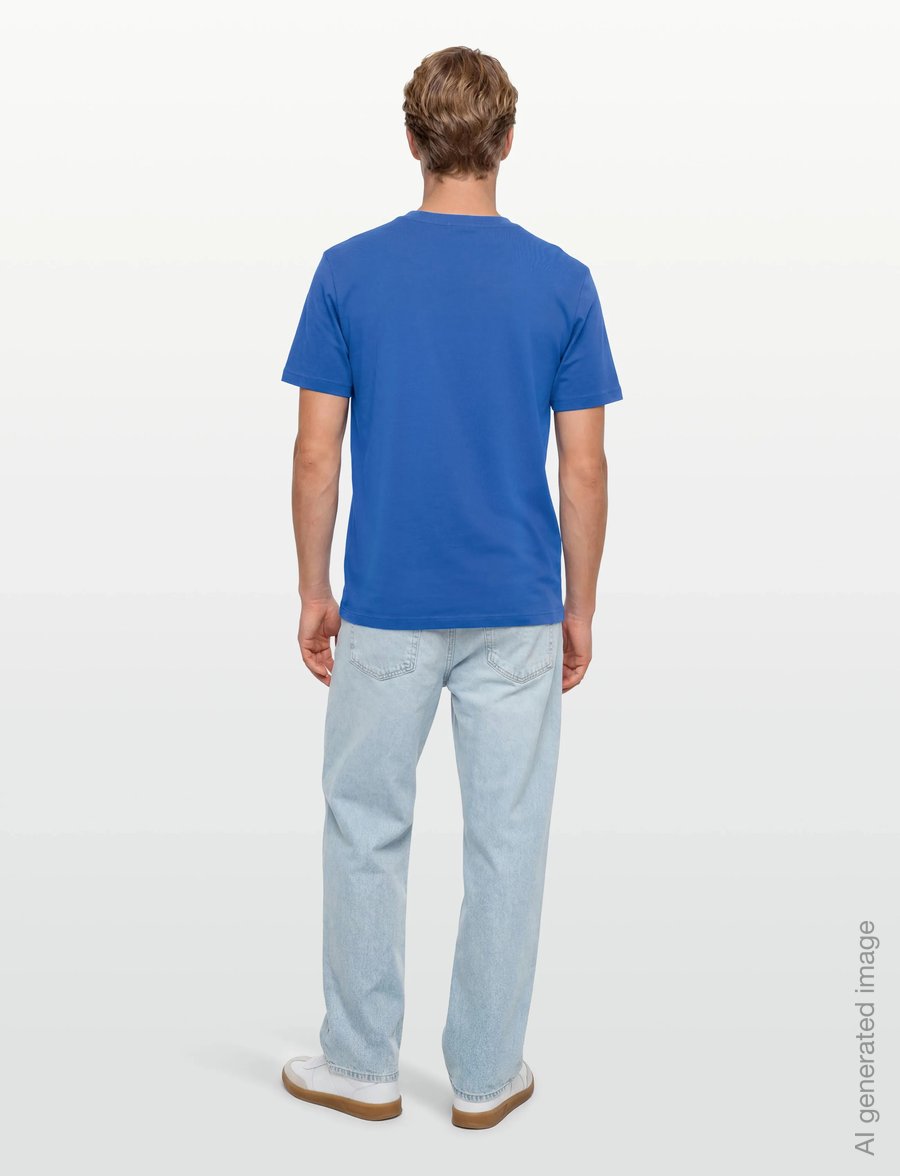 BOSS - Tee - oberteile & t-shirts - medium blue - 4