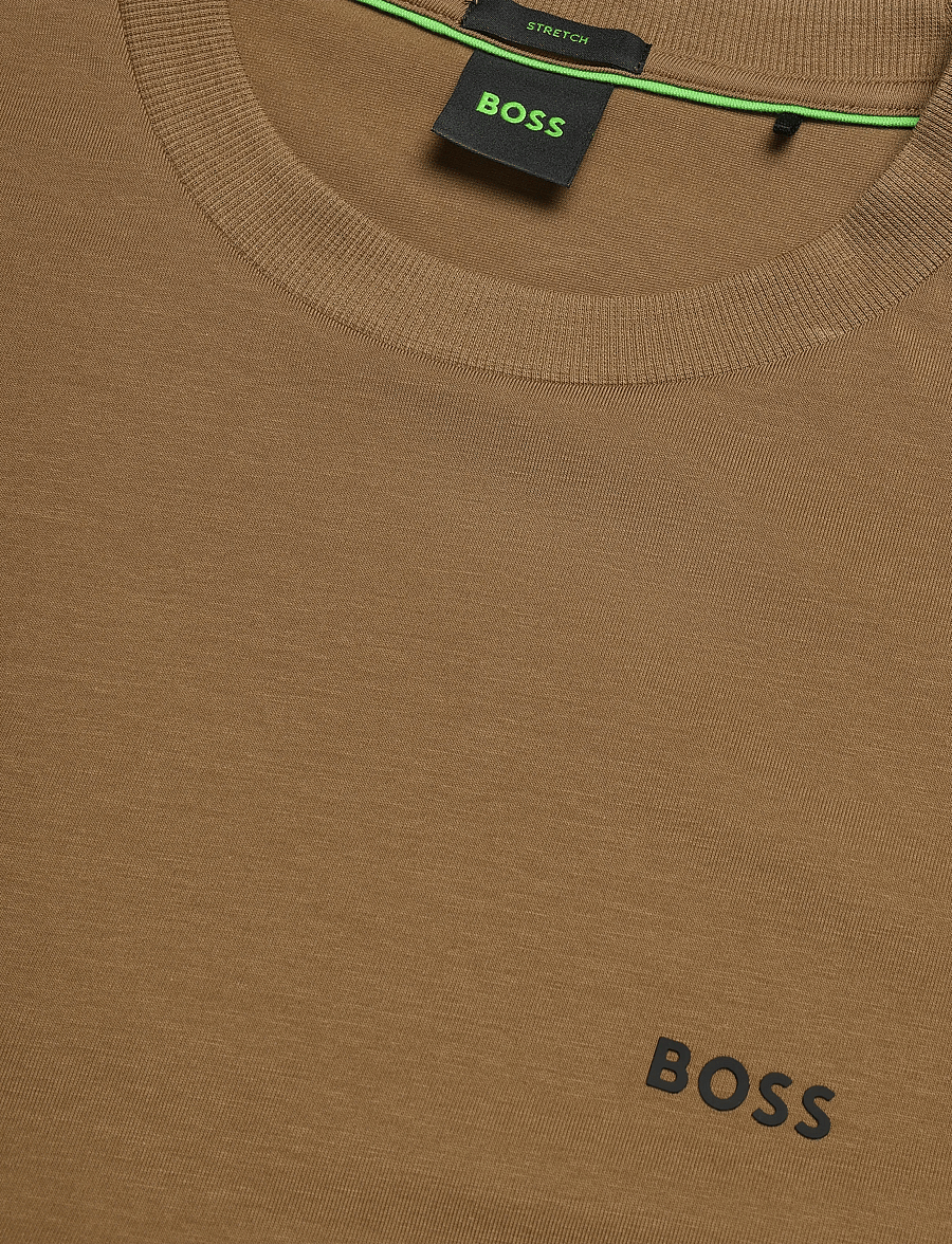 BOSS - Tee - t-shirts - medium brown - 2