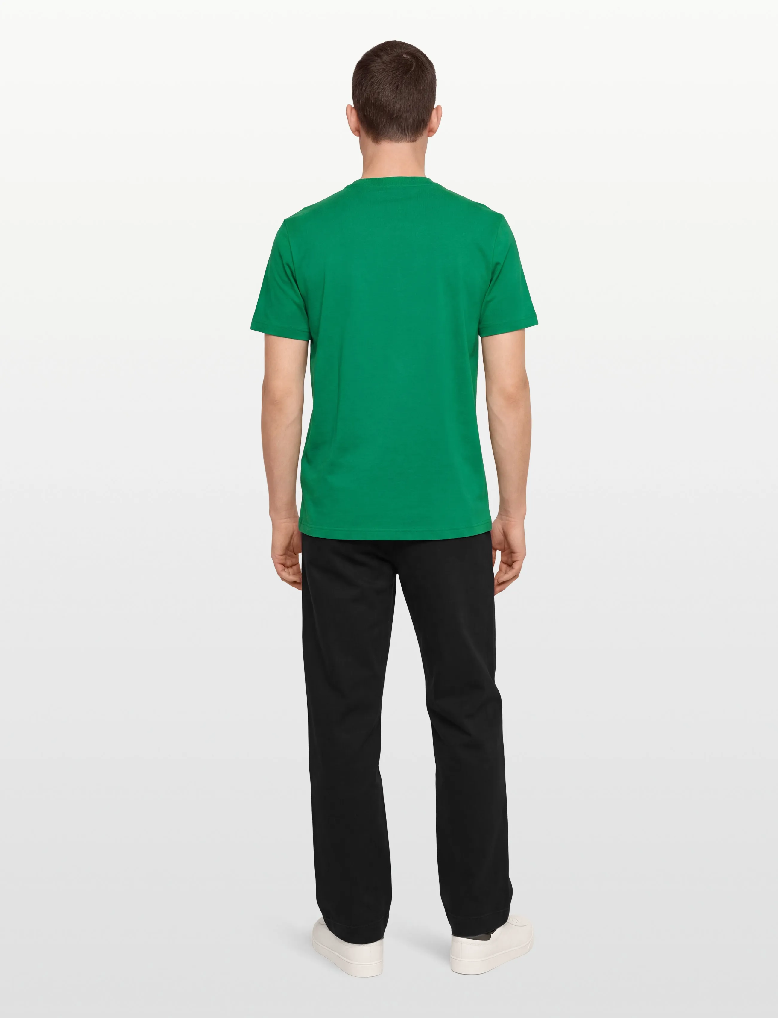 BOSS - Tee - t-shirts - medium green - 4