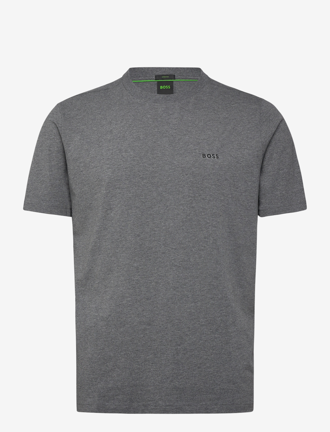 BOSS - Tee - t-shirts - medium grey - 0
