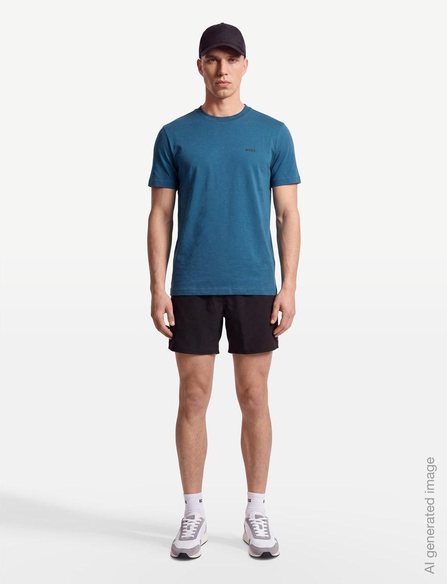 BOSS - Tee - oberteile & t-shirts - open blue - 0
