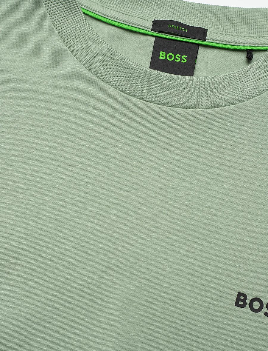 BOSS - Tee - tops & t-shirts - open green - 5