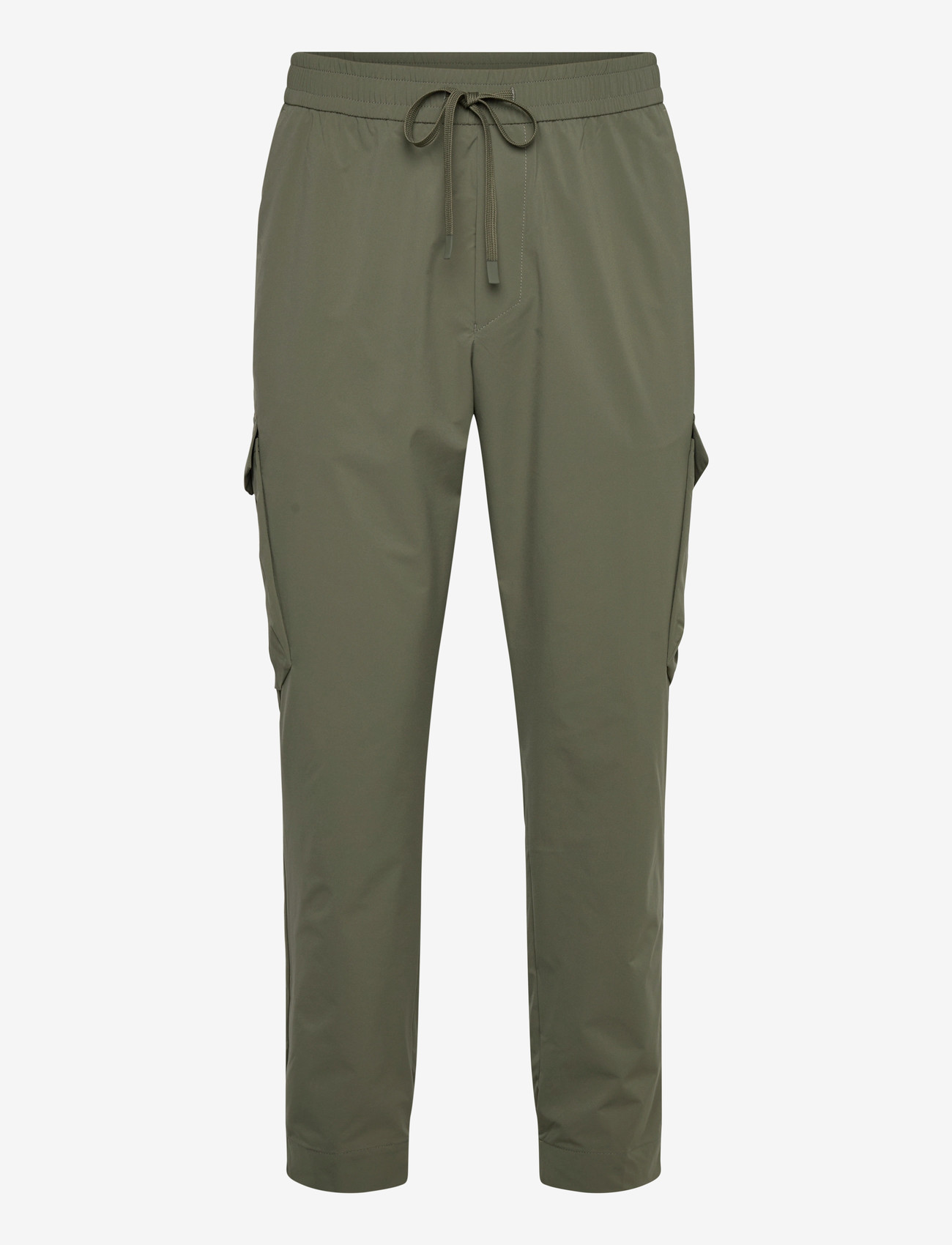 BOSS - T_Urbanex-CargoLight - kasdienio stiliaus kelnės - dark beige - 0