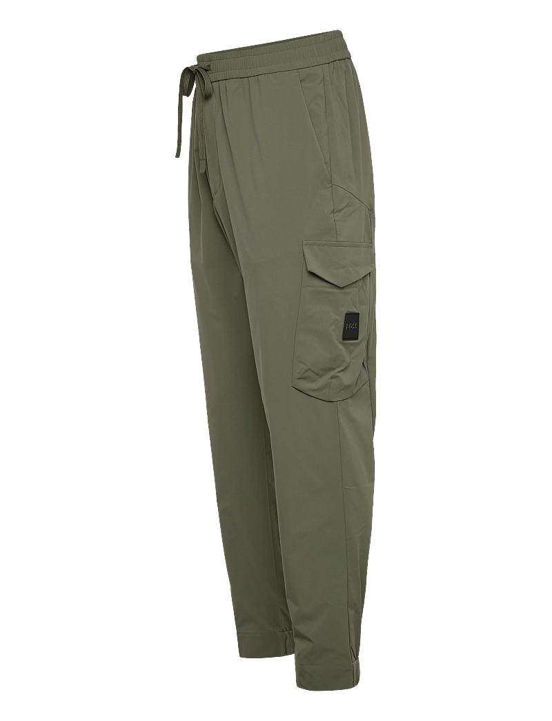 BOSS - T_Urbanex-CargoLight - kasdienio stiliaus kelnės - dark beige - 3