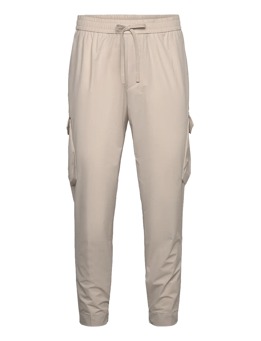 BOSS - T_Urbanex-CargoLight - hversdagsbuxur - open beige - 0