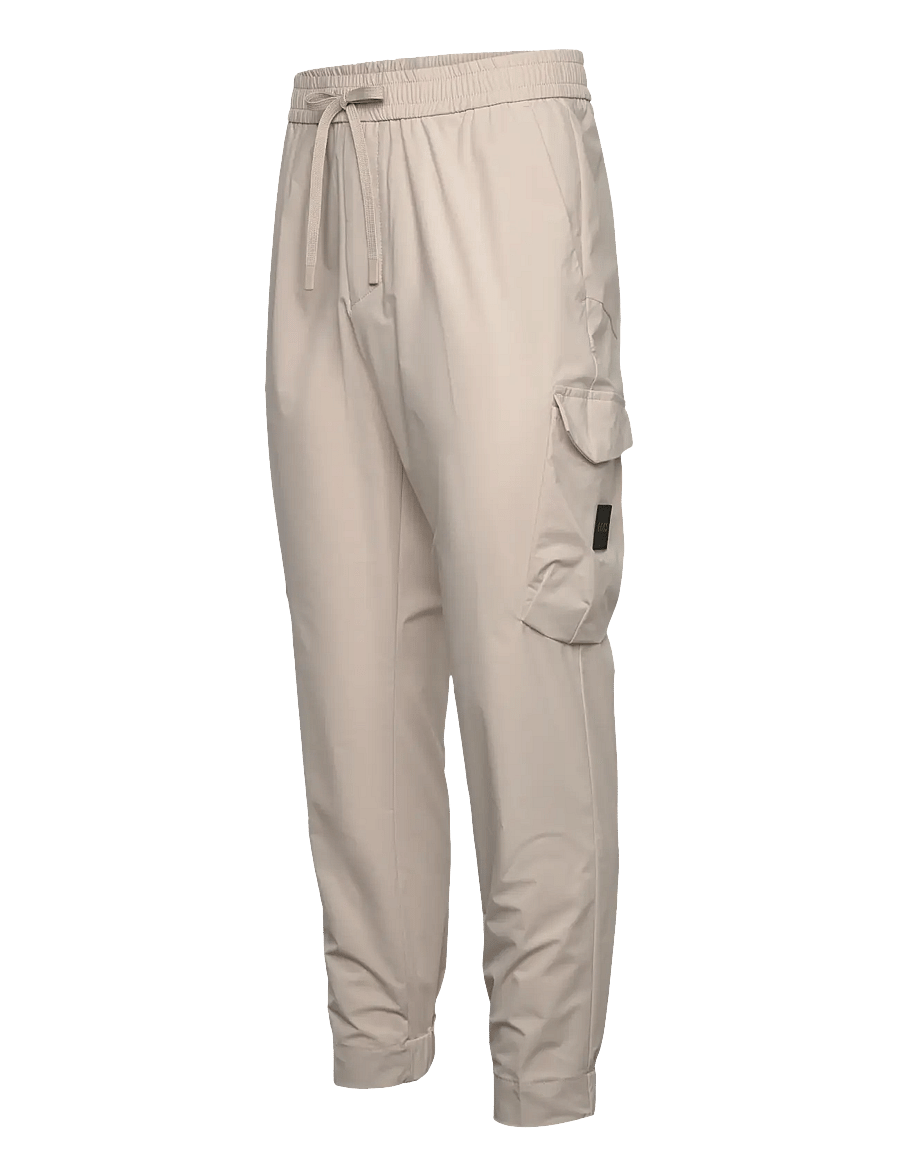 BOSS - T_Urbanex-CargoLight - hversdagsbuxur - open beige - 2