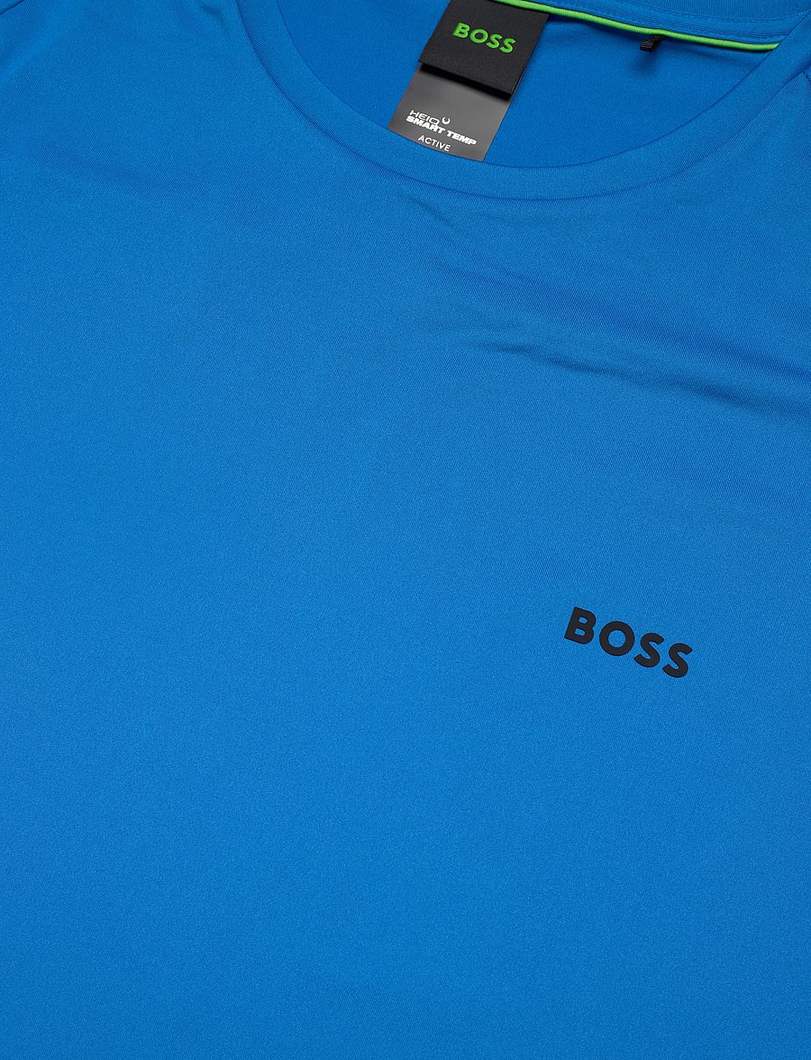 BOSS - Tee Active 4 - oberteile & t-shirts - open blue - 2